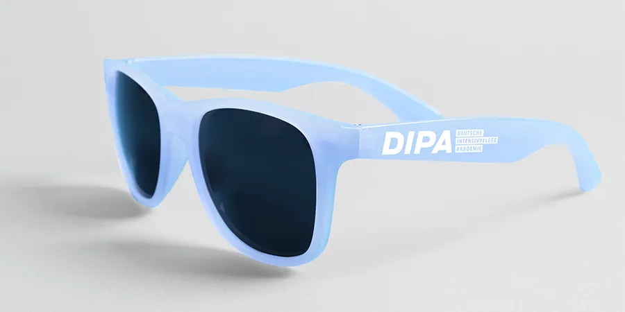 Pixelwald_Referenz_DIPA_Sonnenbrille Werbemittel Sonnenbrillen