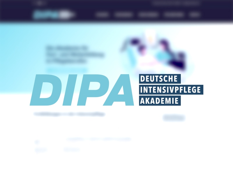Webdesign Referenz DIPA Akademie
